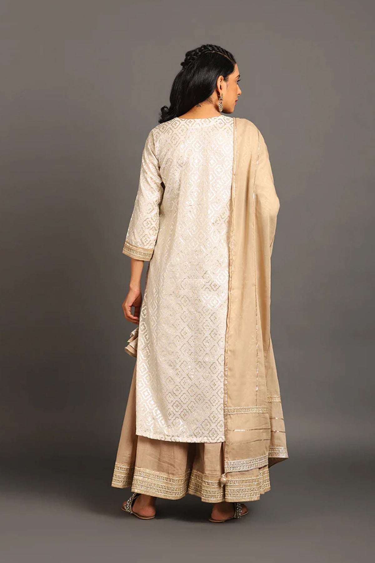 Chand Bibi Kurta Ghaghri Set - CiceroniKurta Set, Festive WearOmaana