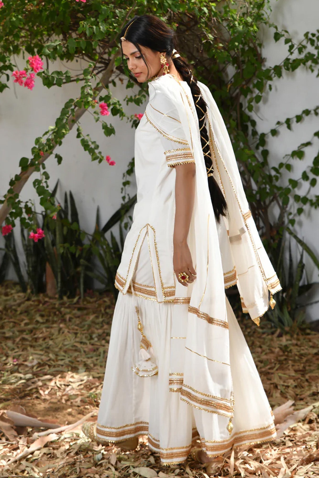 Chanda Sharara Set - CiceroniKurta Set, Festive WearOmaana