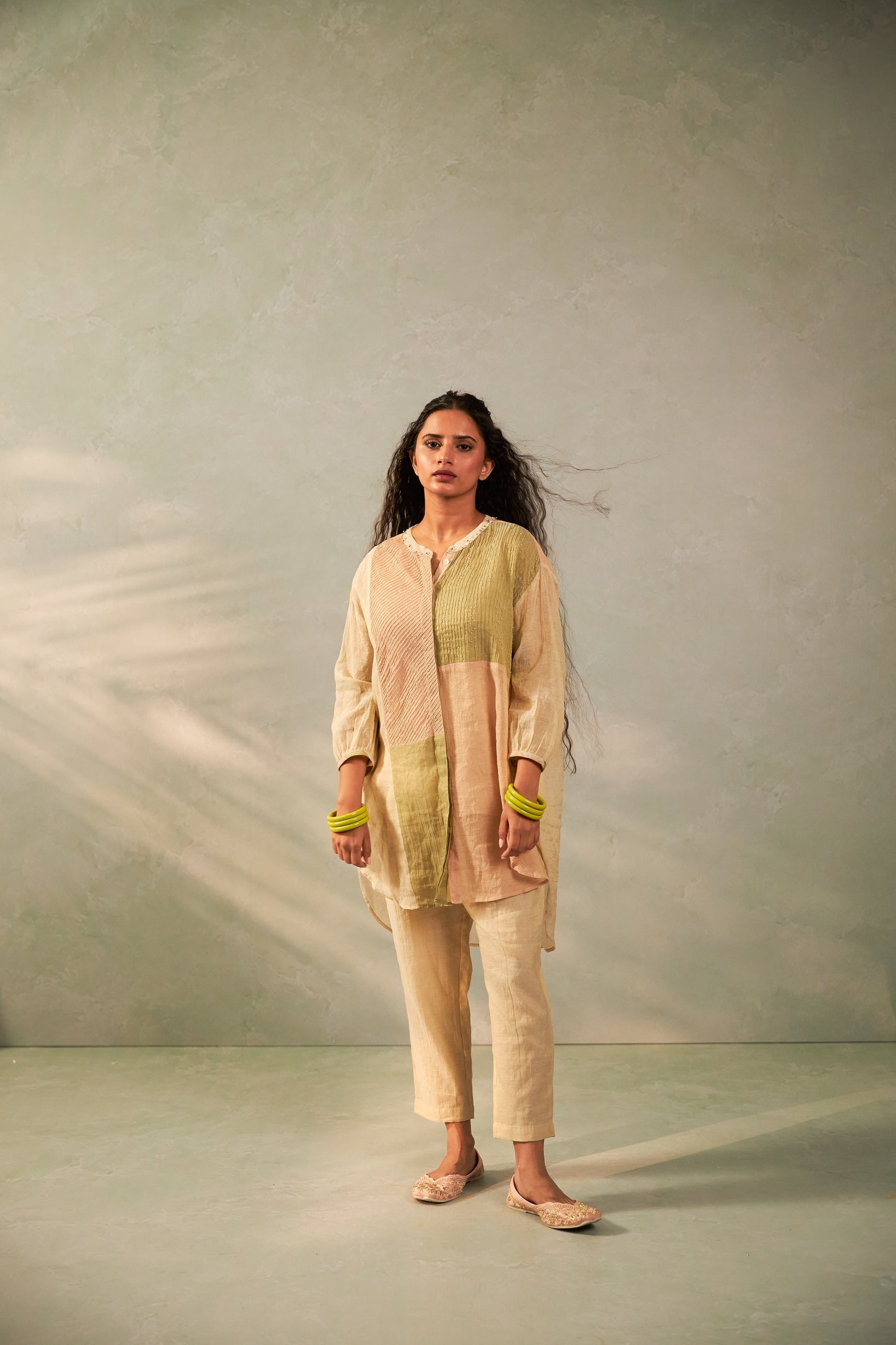 Chandni Chitki Embroidered Co-ord Set- Set of 2 - CiceroniCo-ord SetPants and Pajamas