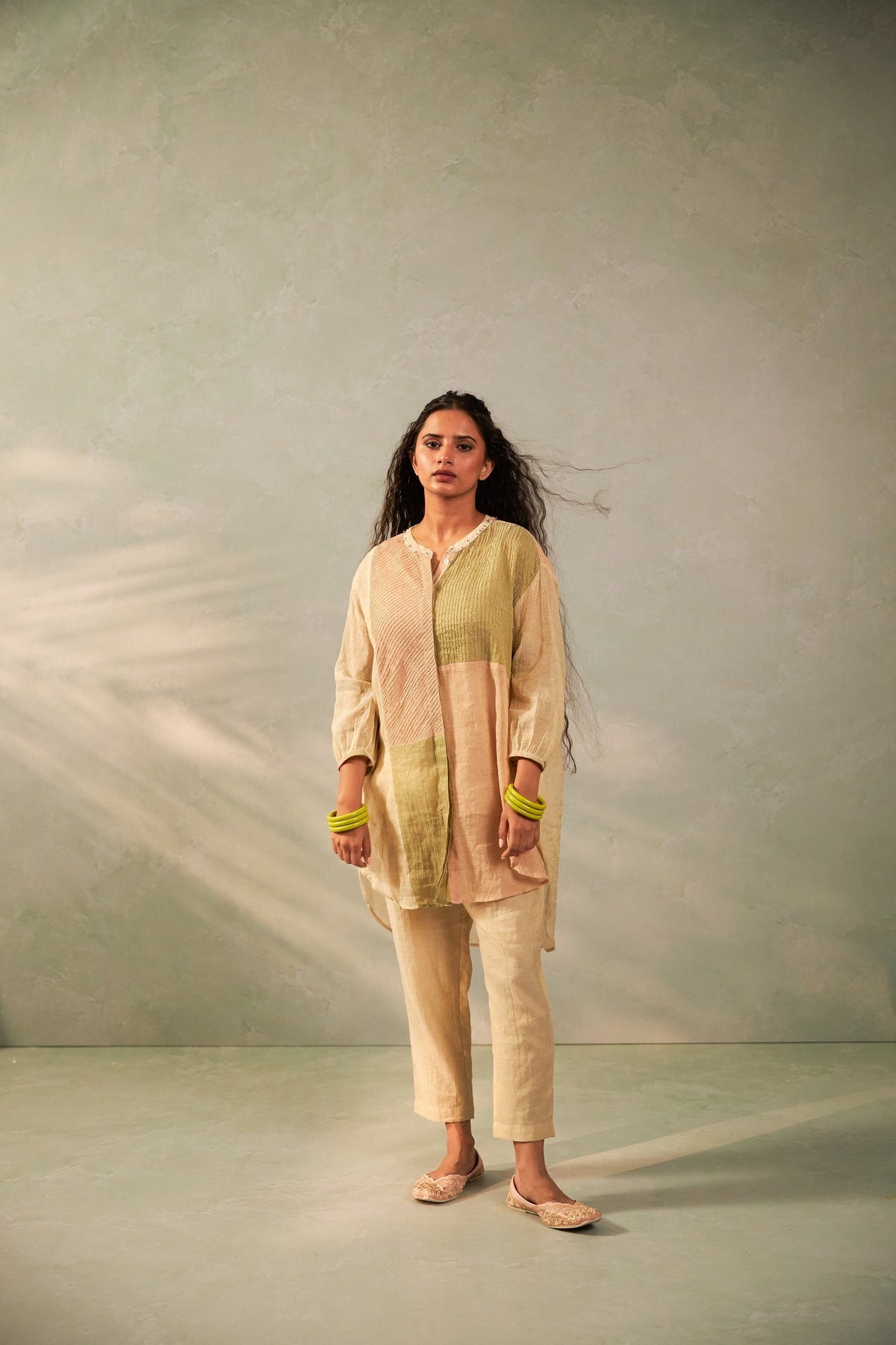 Chandni Chitki Embroidered Co-ord Set- Set of 2 - CiceroniCo-ord SetPants and Pajamas