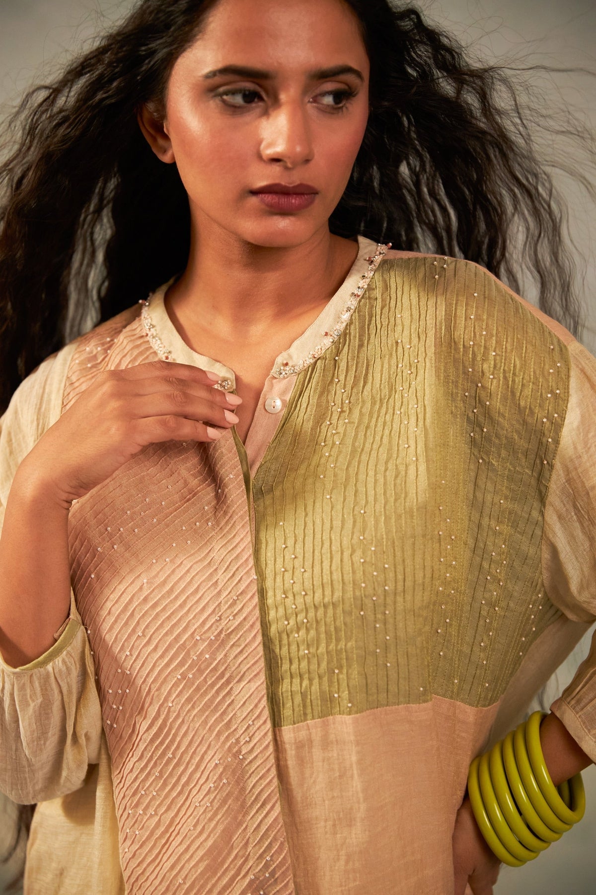 Chandni Chitki Embroidered Co-ord Set- Set of 2 - CiceroniCo-ord SetPants and Pajamas
