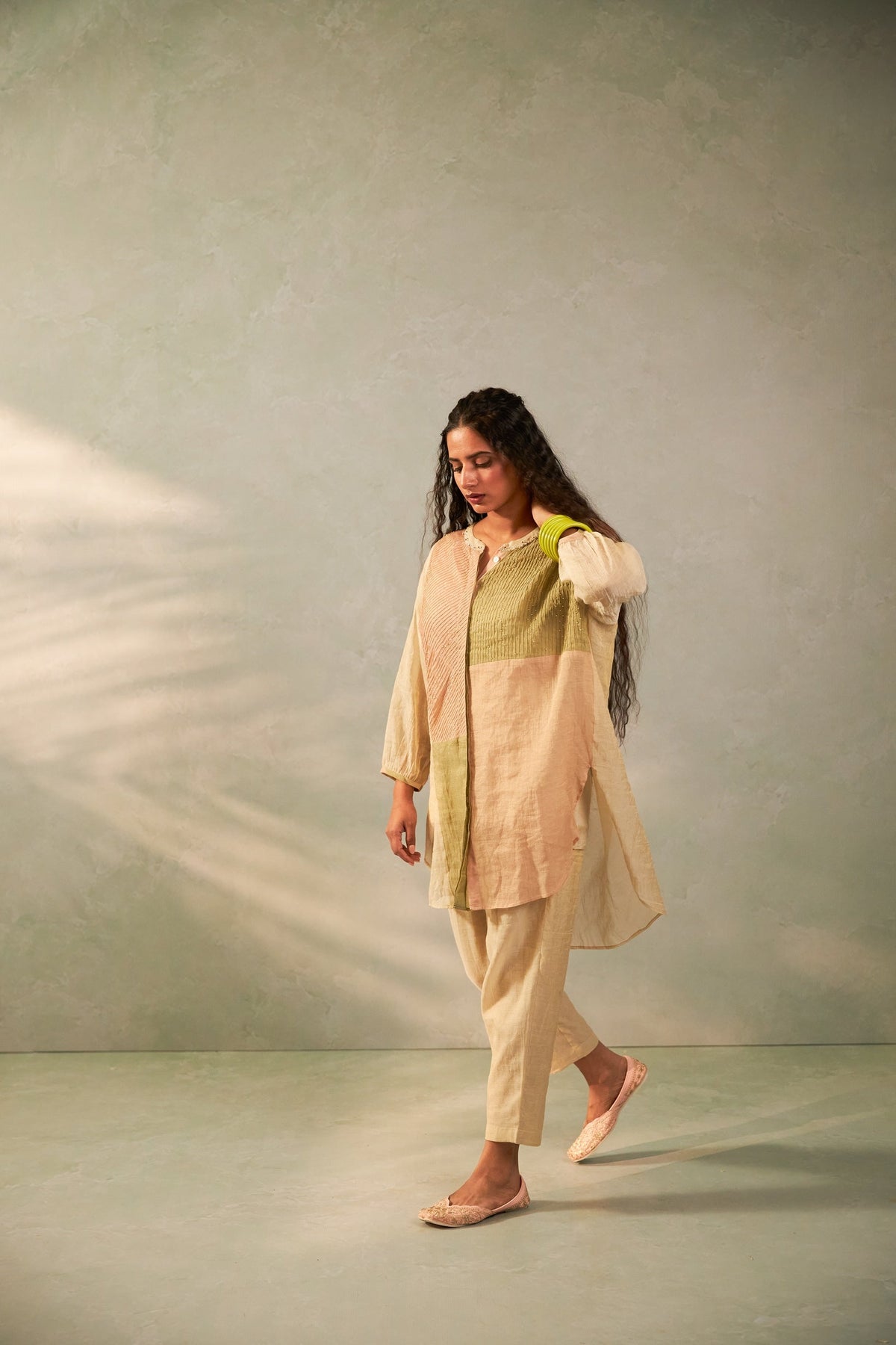 Chandni Chitki Embroidered Co-ord Set- Set of 2 - CiceroniCo-ord SetPants and Pajamas