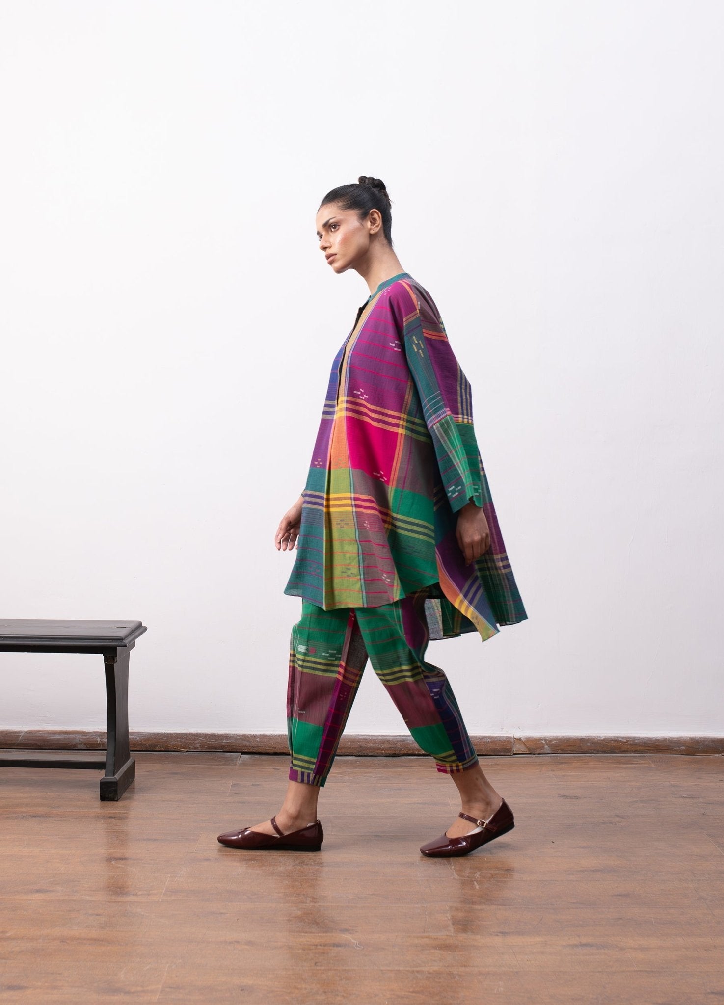 Charlotte Co - ord - Madras Checks - CiceroniKurta Set, Everyday WearHiranya