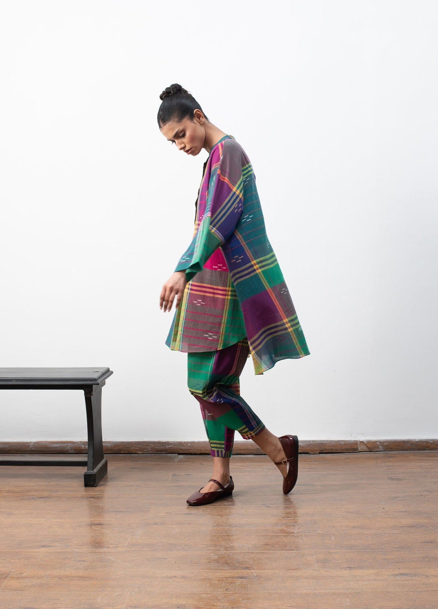 Charlotte Co - ord - Madras Checks - CiceroniKurta Set, Everyday WearHiranya