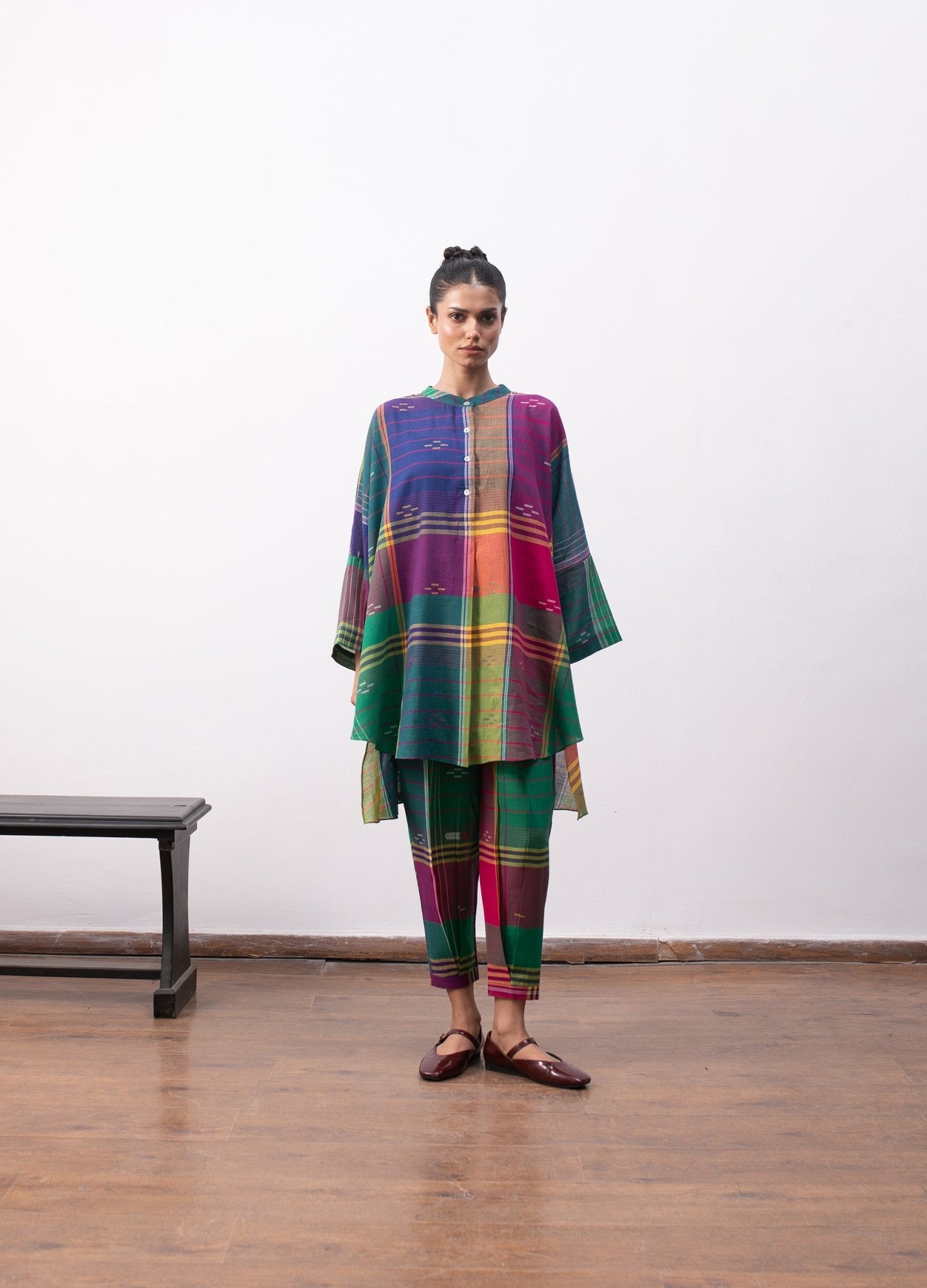 Charlotte Co - ord - Madras Checks - CiceroniKurta Set, Everyday WearHiranya