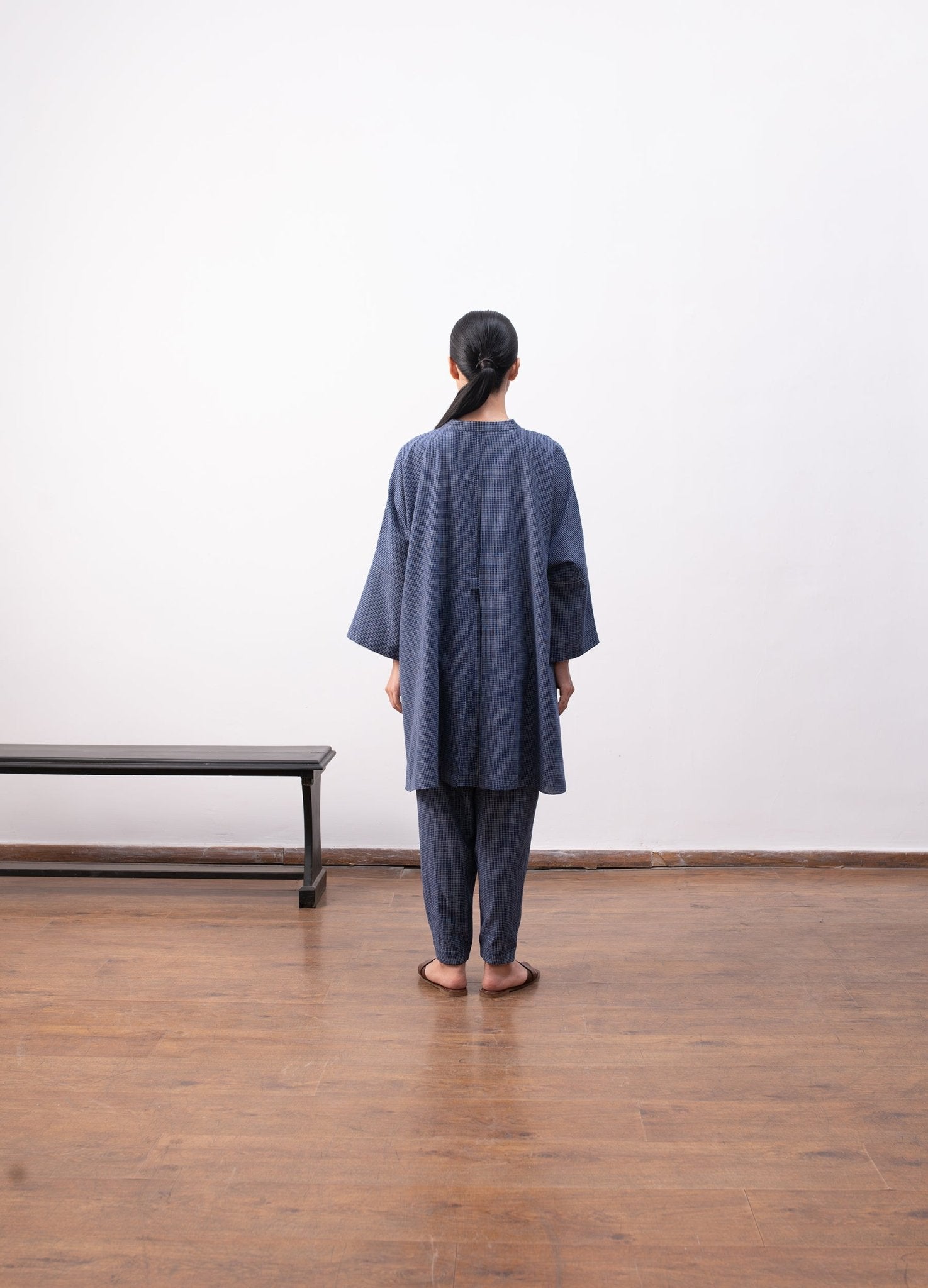 Charlotte Co - ord Set - Navy Blue - CiceroniKurta Set, Everyday WearHiranya