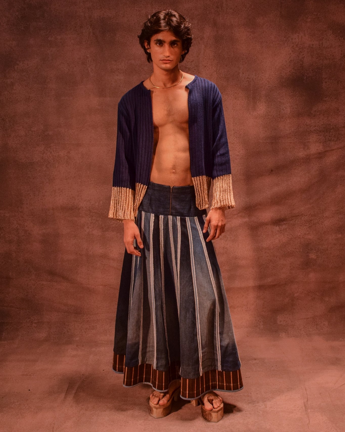 Chatai Panelled Skirt - CiceroniSkirtsAnam Husain