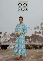 Chaupad Shirt Dress - Swamp Deer - CiceroniDressesThe Raw India