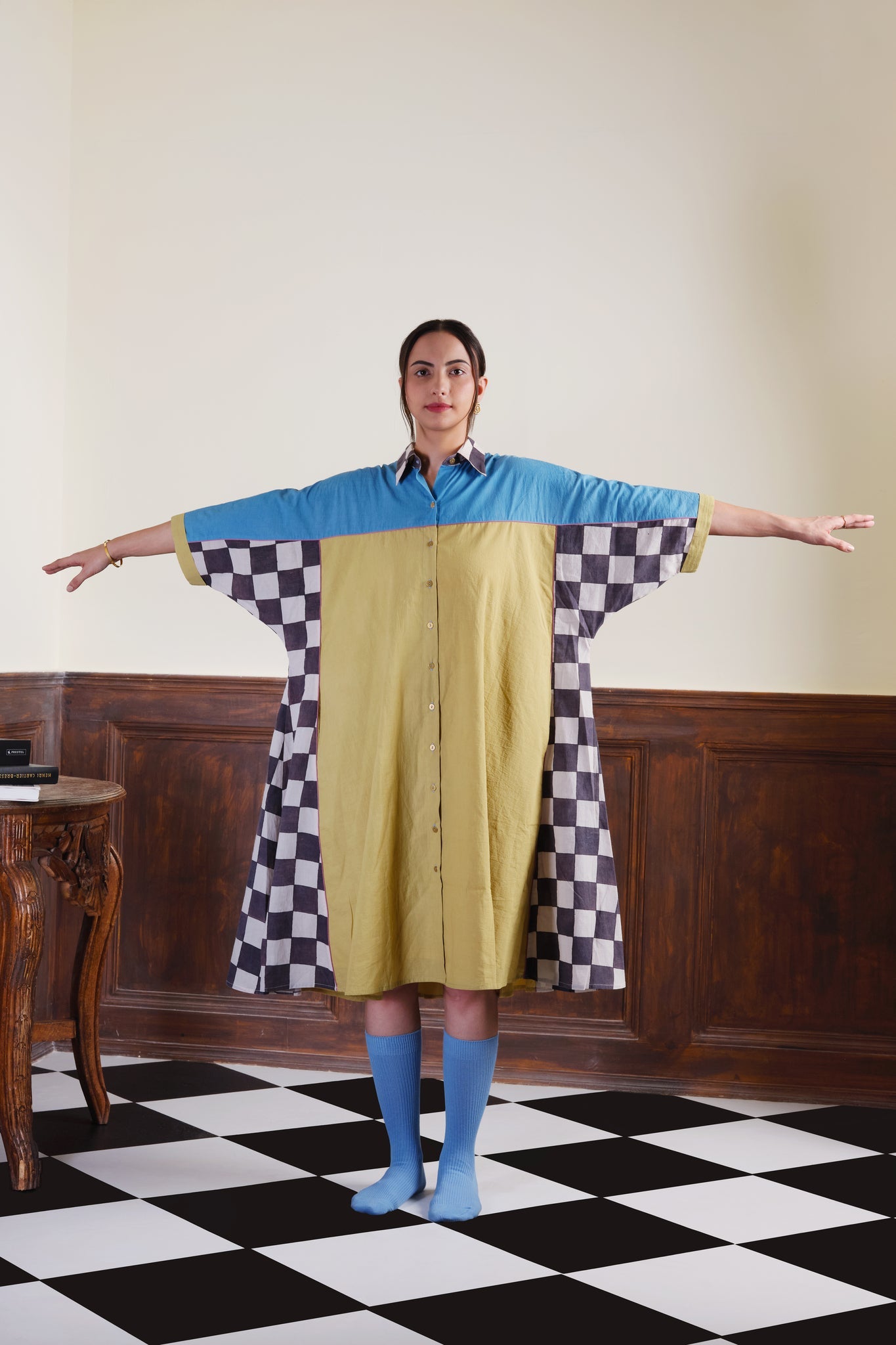 Checks in the Mail Dress - CiceroniDressesNambi - Kai