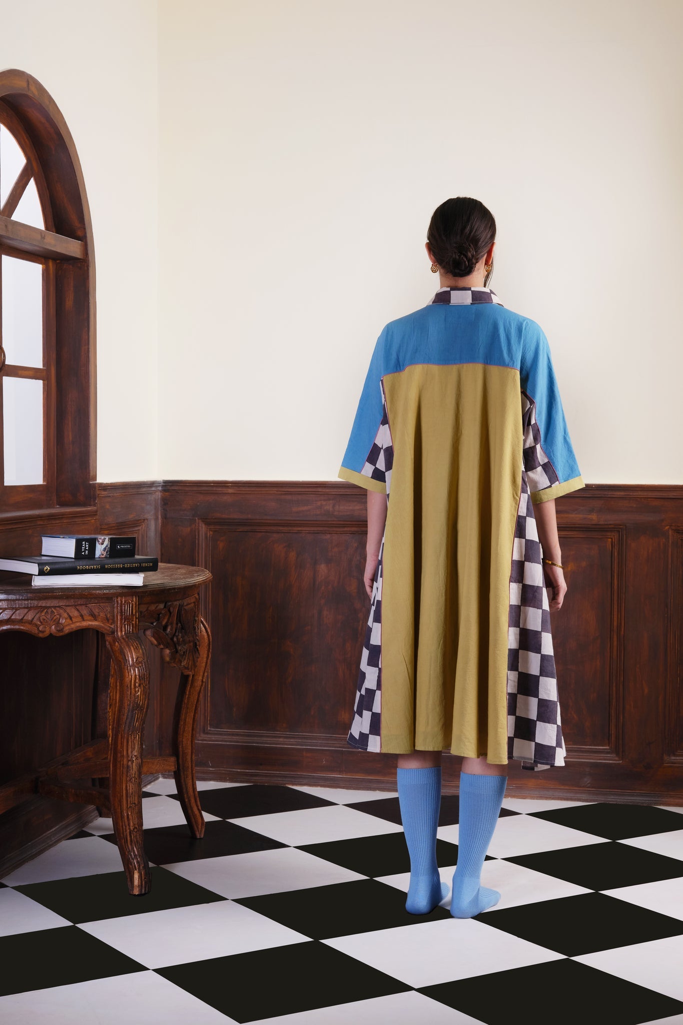 Checks in the Mail Dress - CiceroniDressesNambi - Kai