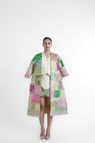 Cheri Upcycled Silk Long Jacket - CiceroniJacketsShriya Singhi