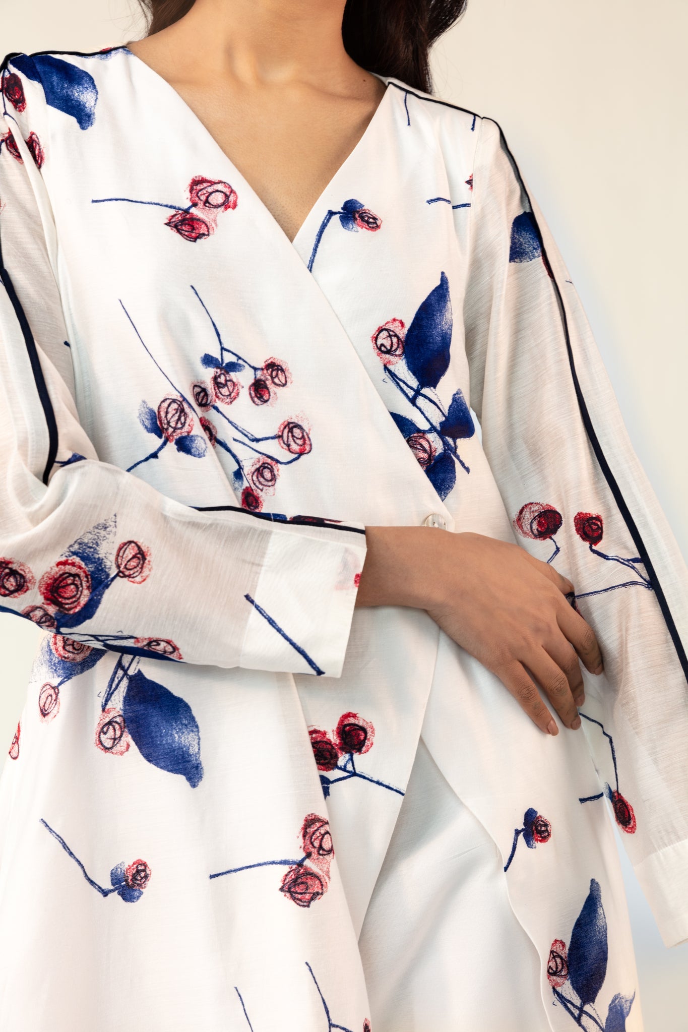 Cherry Wrap Set - CiceroniKurta SetOtouto