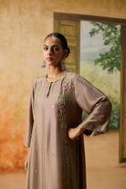 Chestel Kurta set - Brown - CiceroniKurta Set, Festive WearKhyati Rughani
