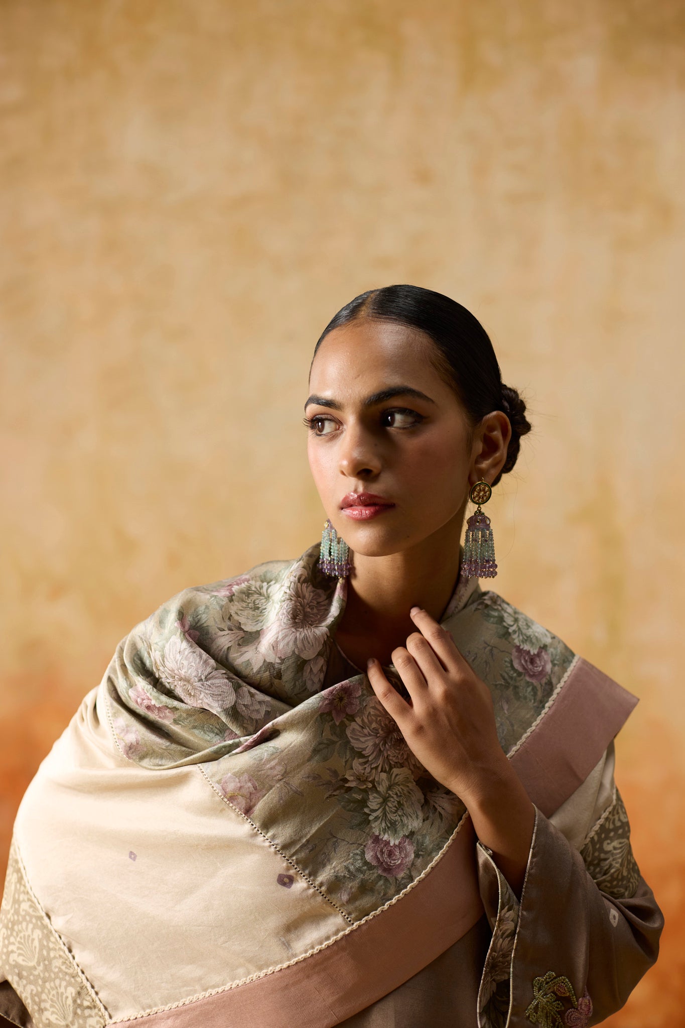 Chestel Kurta set - Brown - CiceroniKurta Set, Festive WearKhyati Rughani