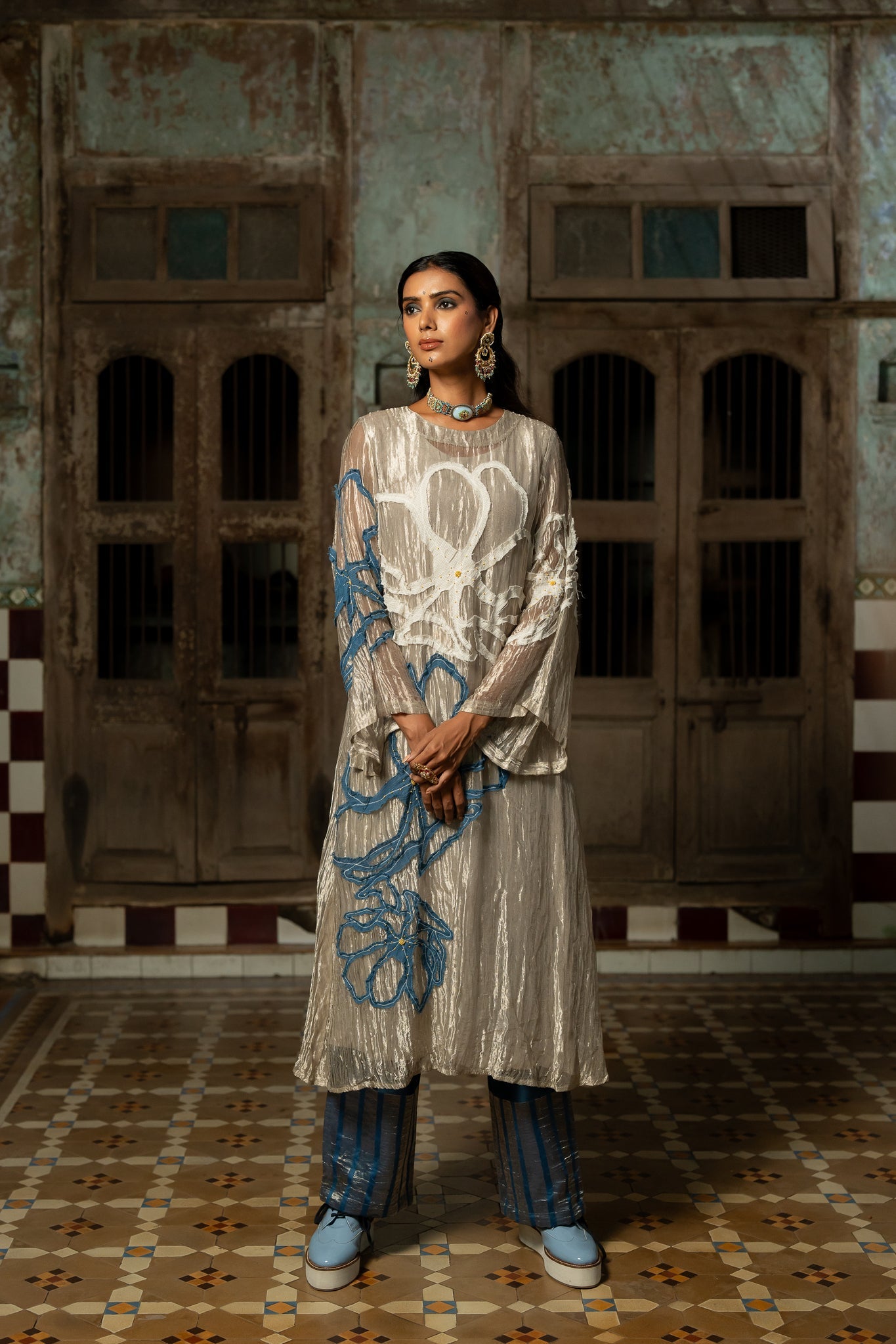 Chhavi Set - CiceroniKurta Set, Festive WearChambray &amp; Co.