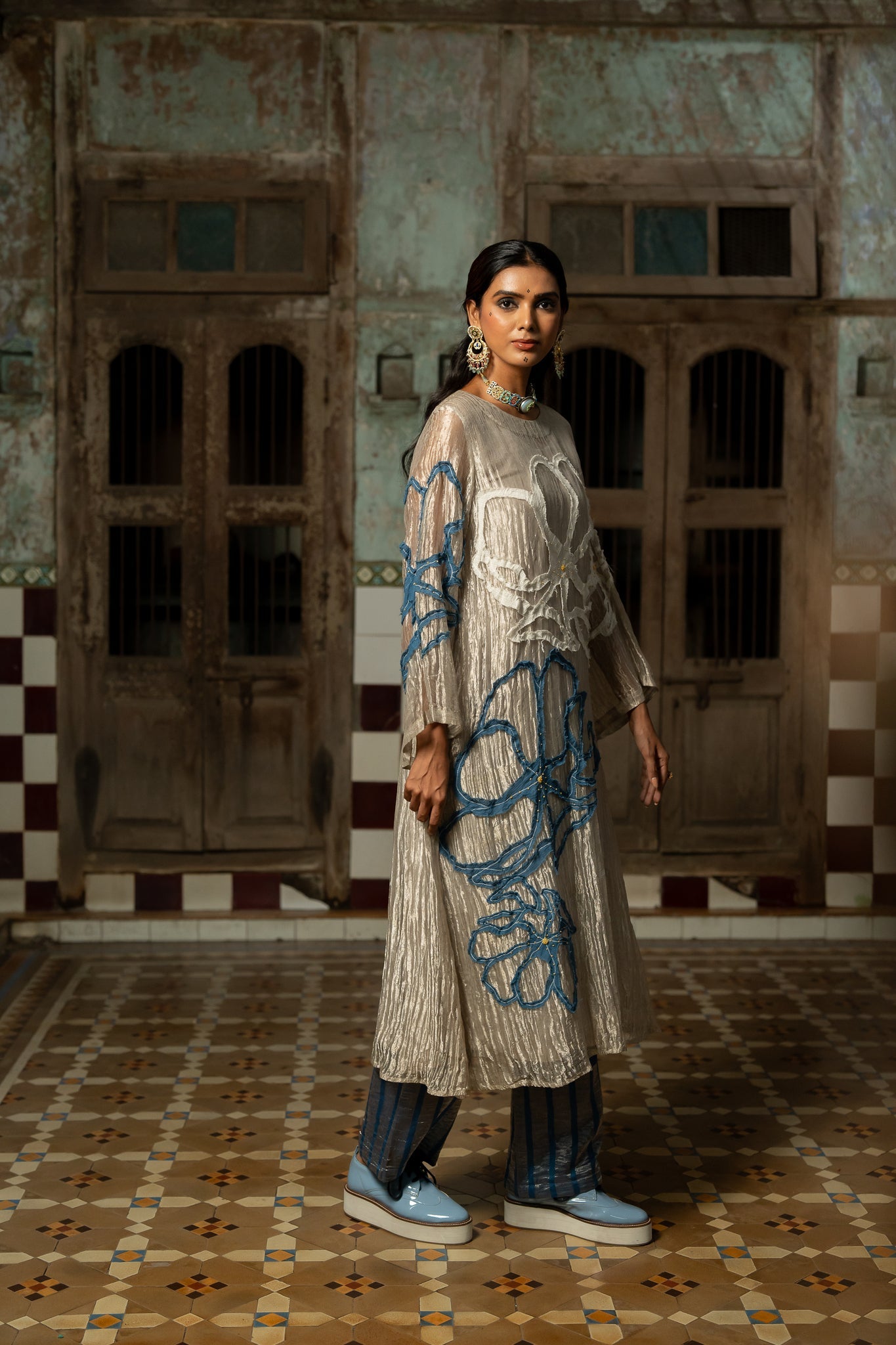 Chhavi Set - CiceroniKurta Set, Festive WearChambray &amp; Co.