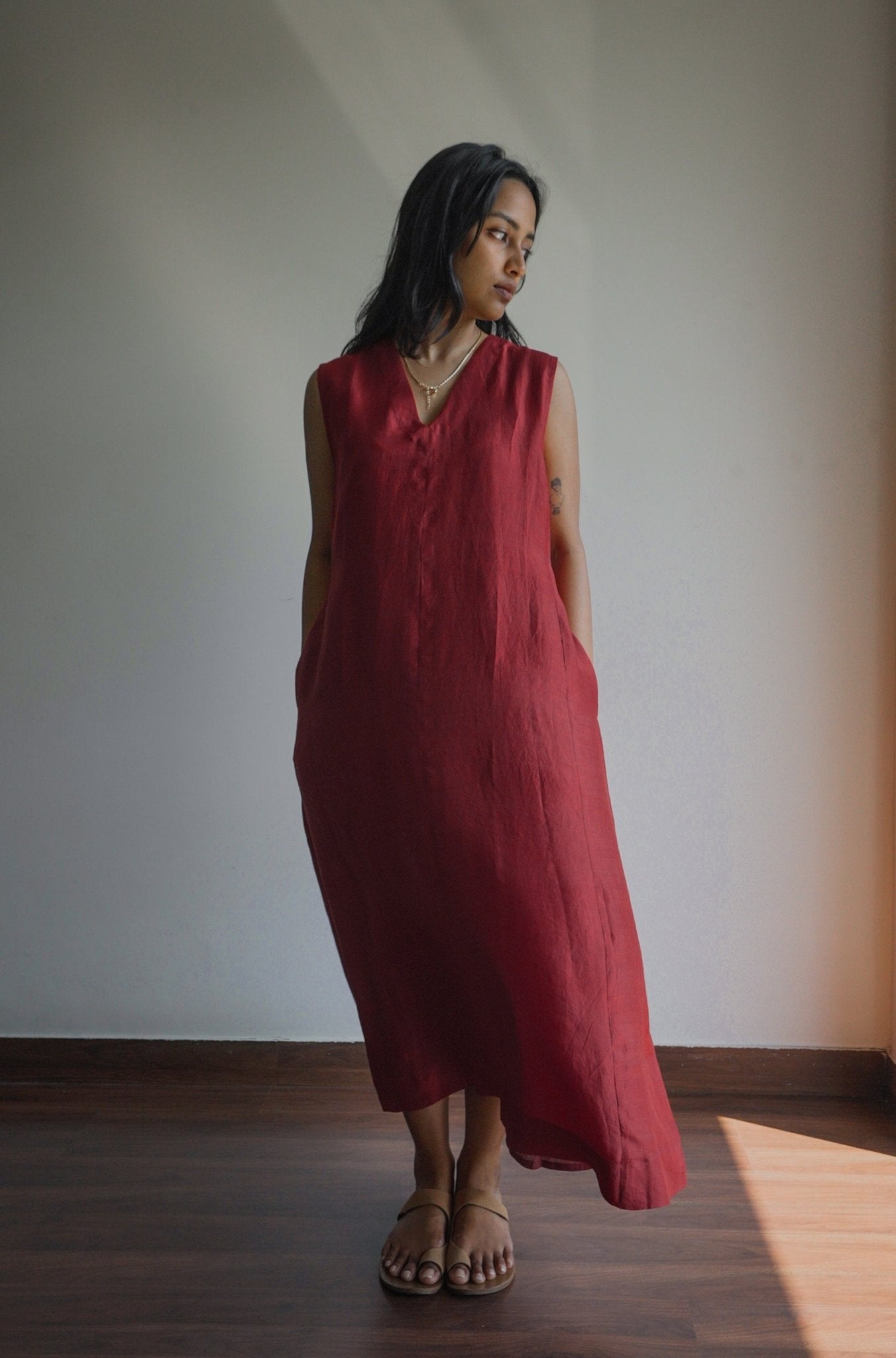 Chilli Red Dress - CiceroniDresseswith N.