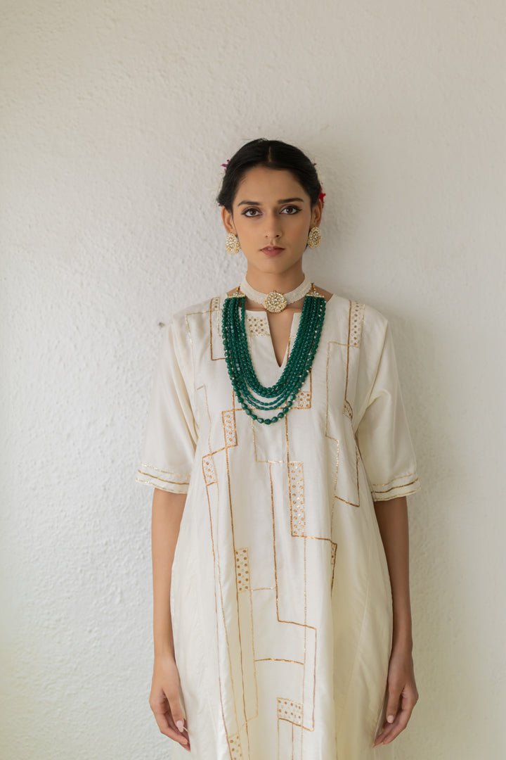 Chitrimaa Kurta and Clinched Pants Set - CiceroniKurta Set, Festive WearSilai Studio