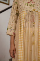 Chowa Kurta Set - Ecru and Yellow - CiceroniKurta Set, Everyday WearKhyati Rughani