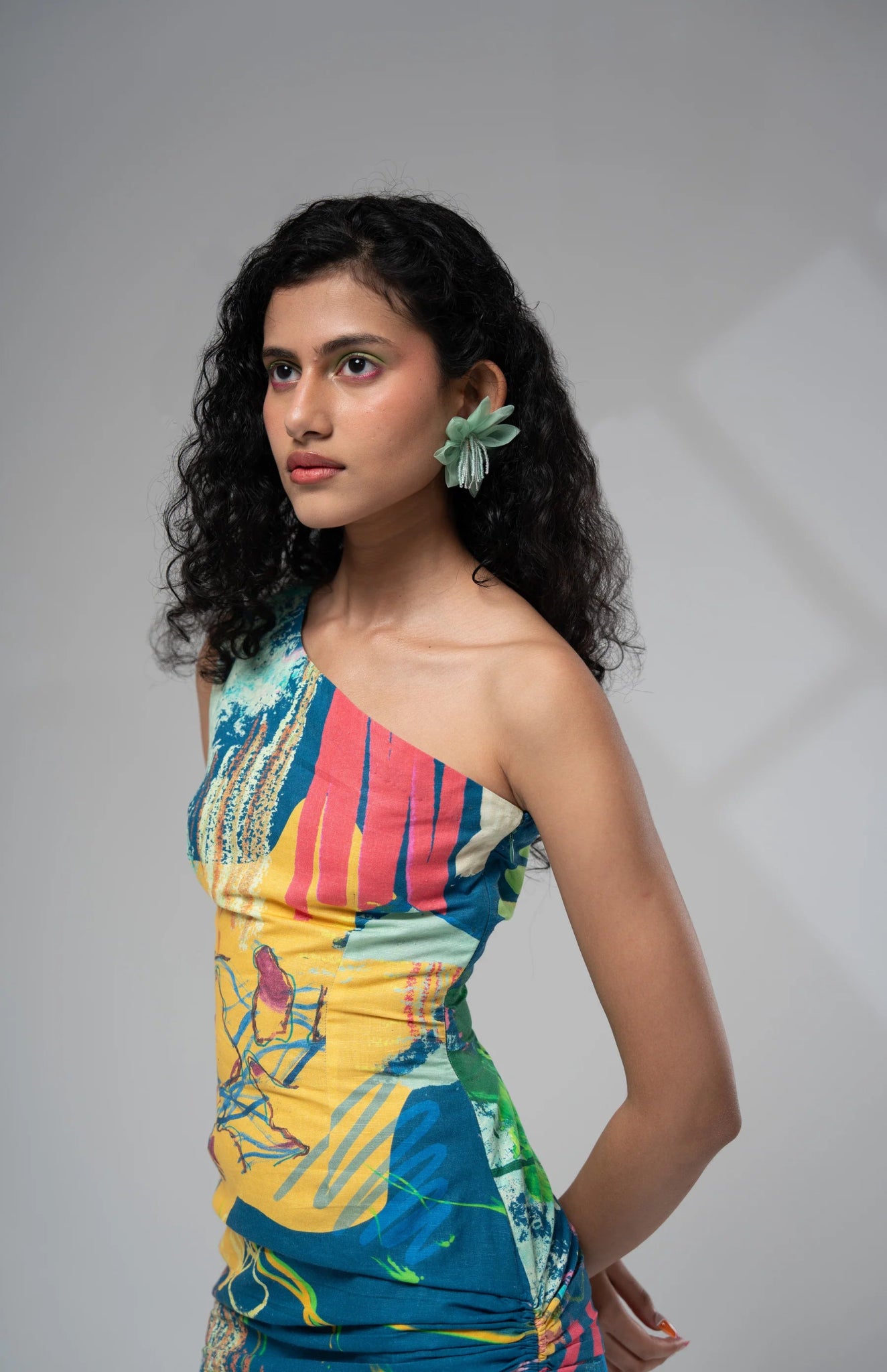 Ciel Ruched Dress - CiceroniDressesAdvait