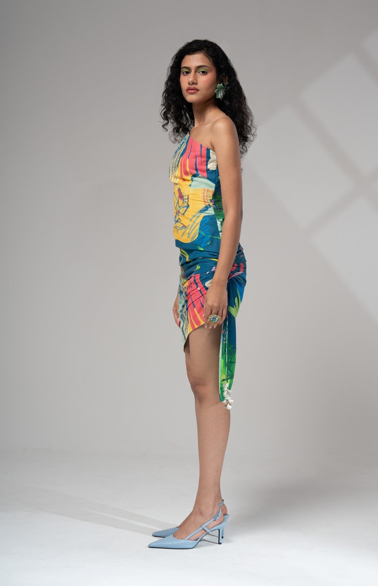 Ciel Ruched Dress - CiceroniDressesAdvait