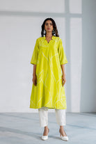 Citron Bandhani Kurta Set - CiceroniKurta SetSilai Studio