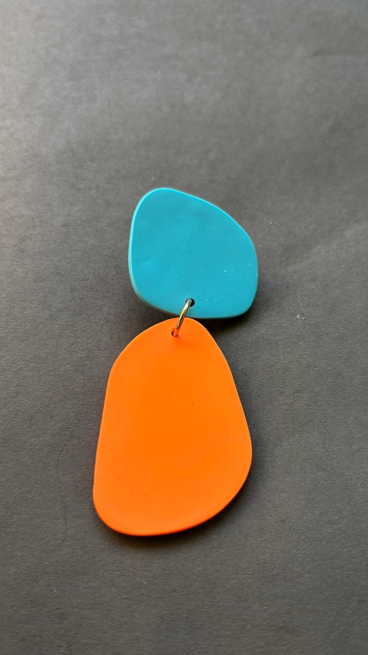 Classic Quads - Turquoise and Orange - CiceroniEarringsColoured Ears