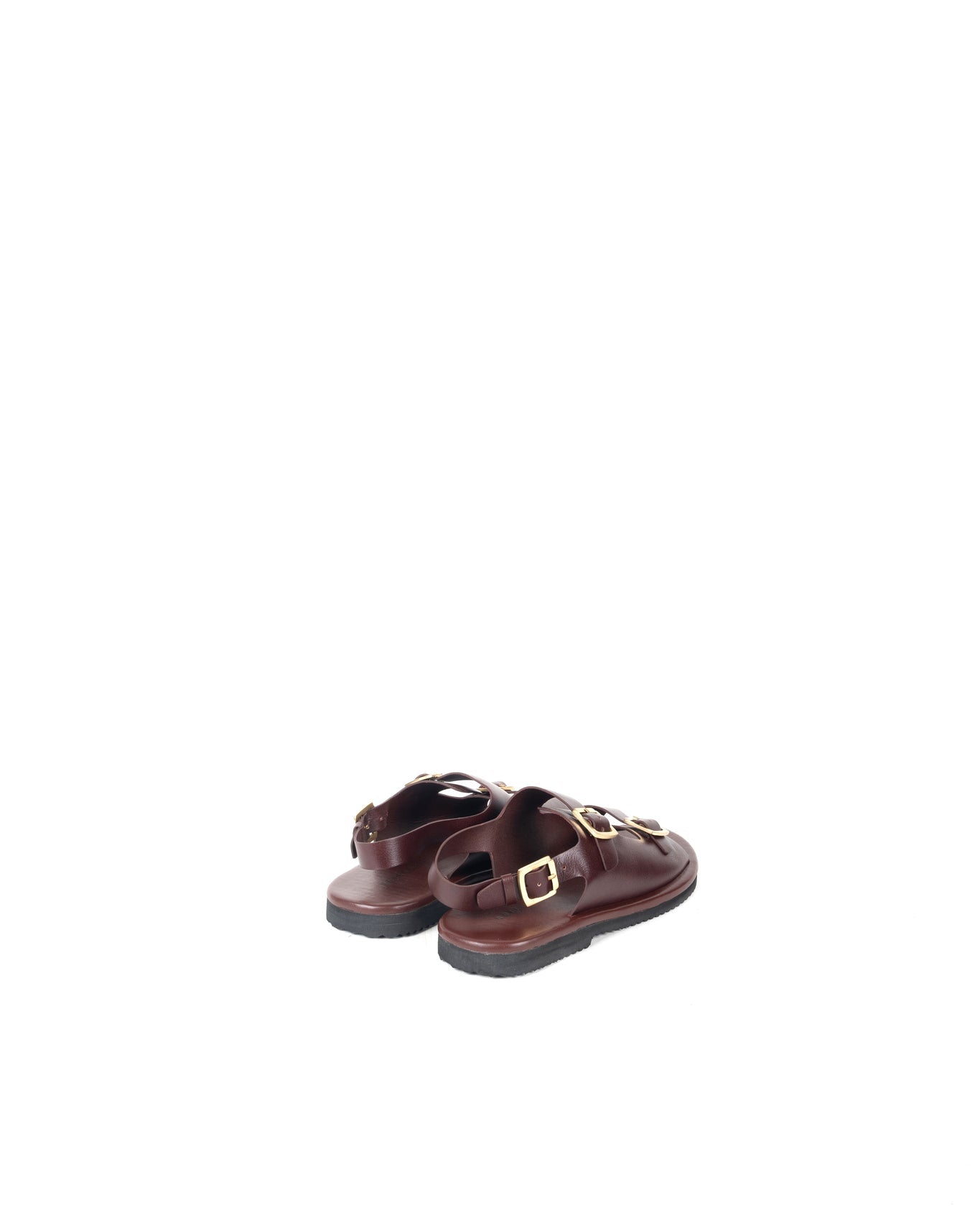 Classic Two Strap Leather Women's Sandals - CiceroniSandalsSlomotion