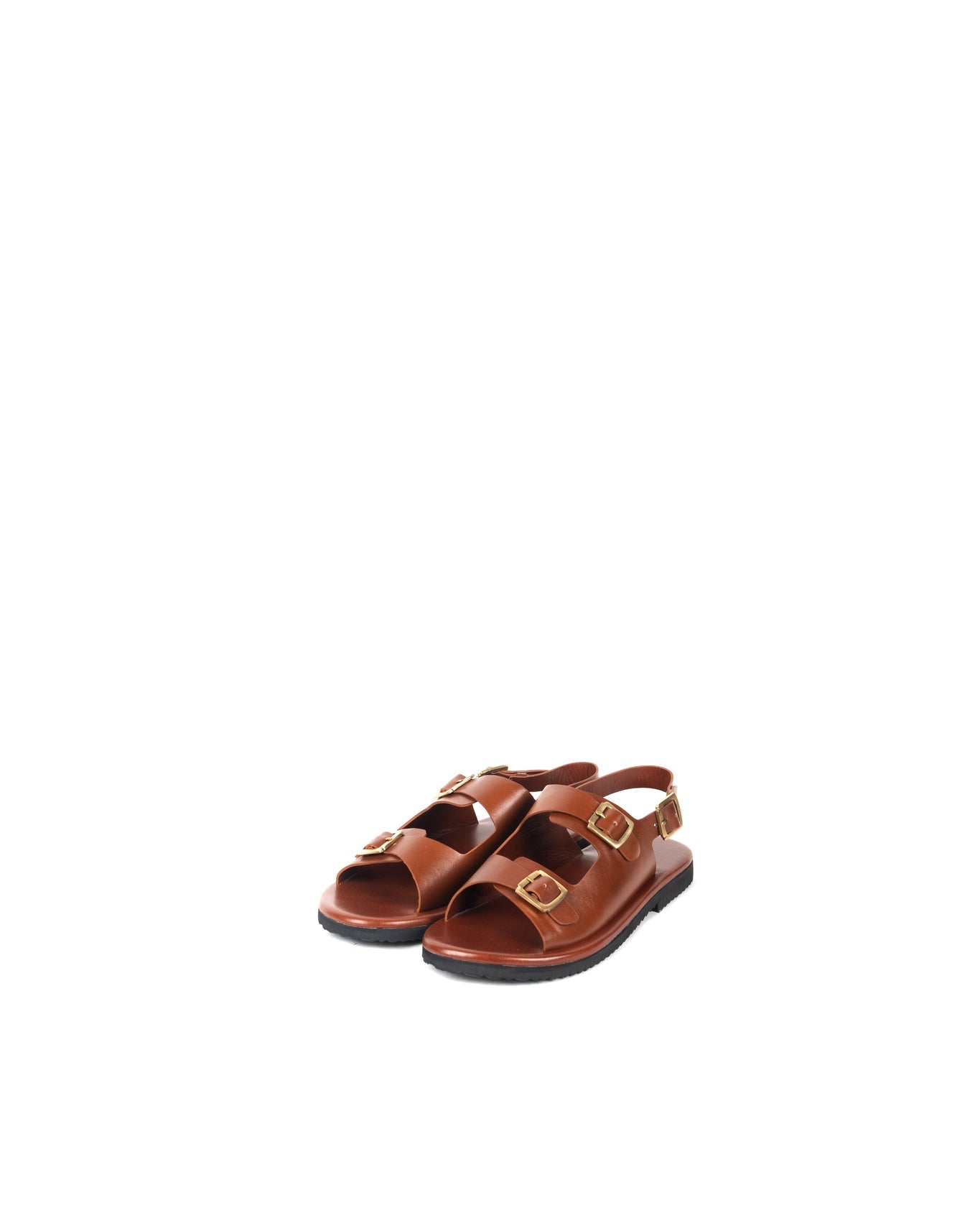 Classic Two Strap Leather Women's Sandals - CiceroniSandalsSlomotion
