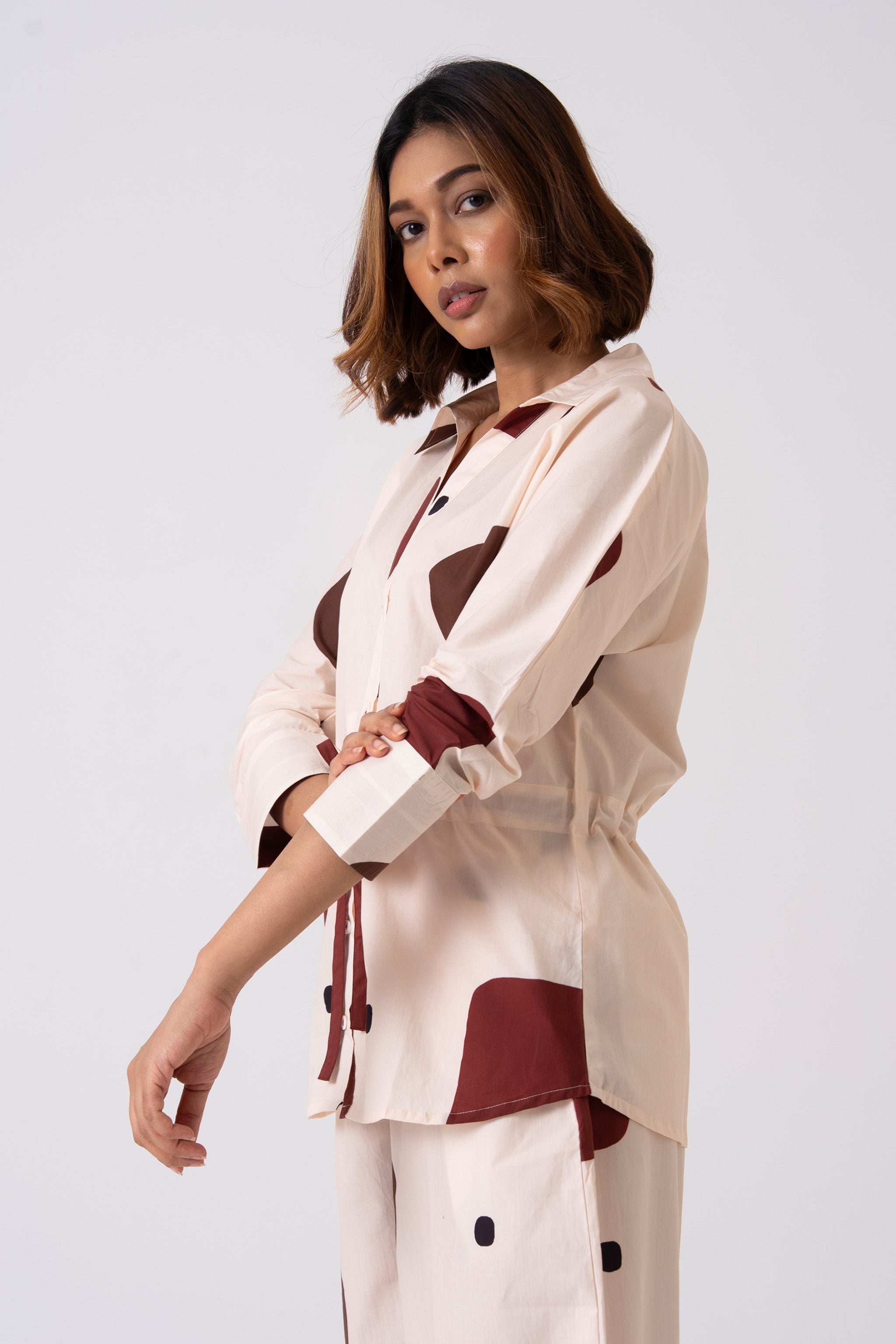 Clay Shirt - Brown - CiceroniWomen ShirtsThe Kaatn Trail