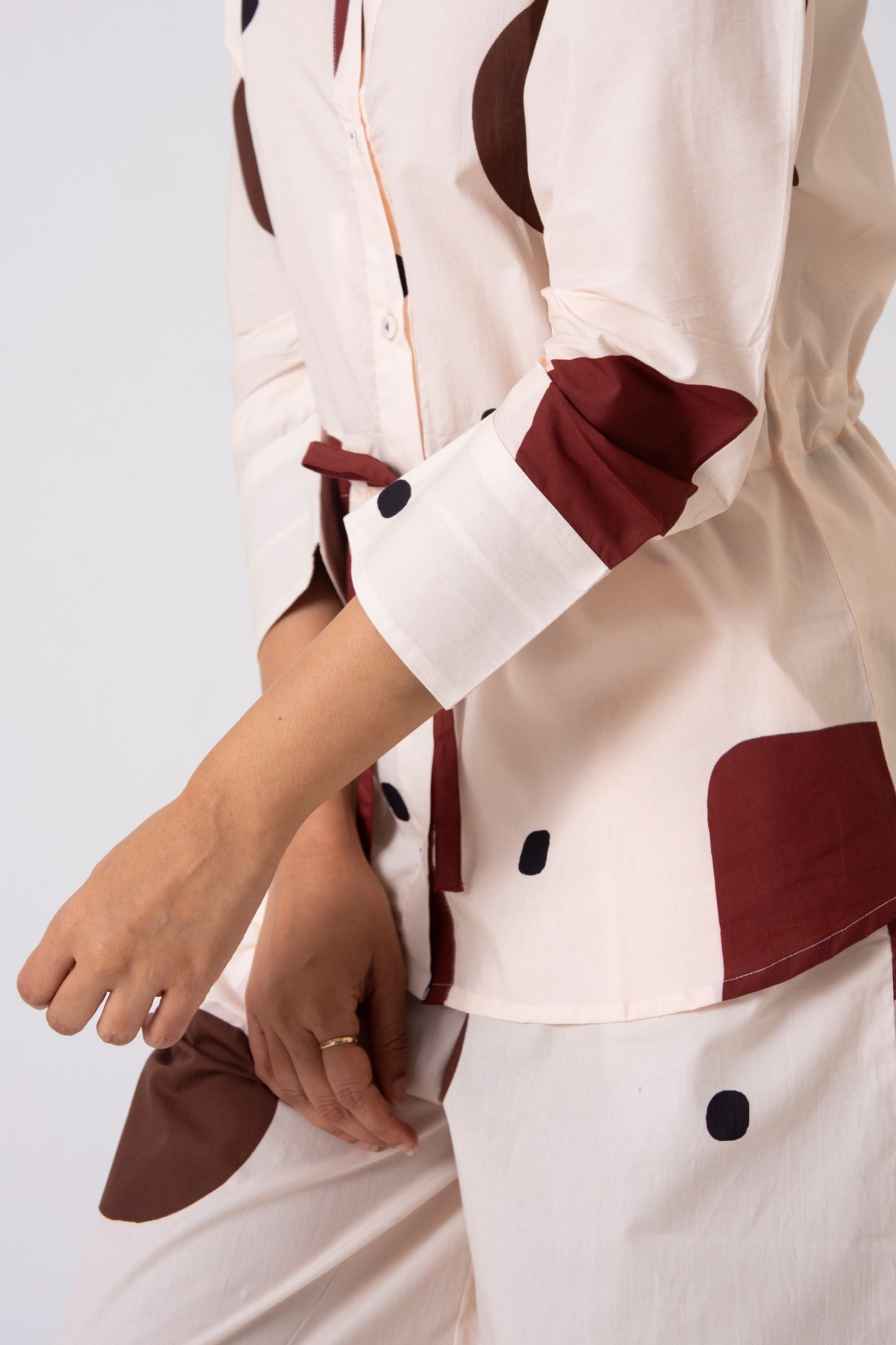 Clay Shirt - Brown - CiceroniWomen ShirtsThe Kaatn Trail