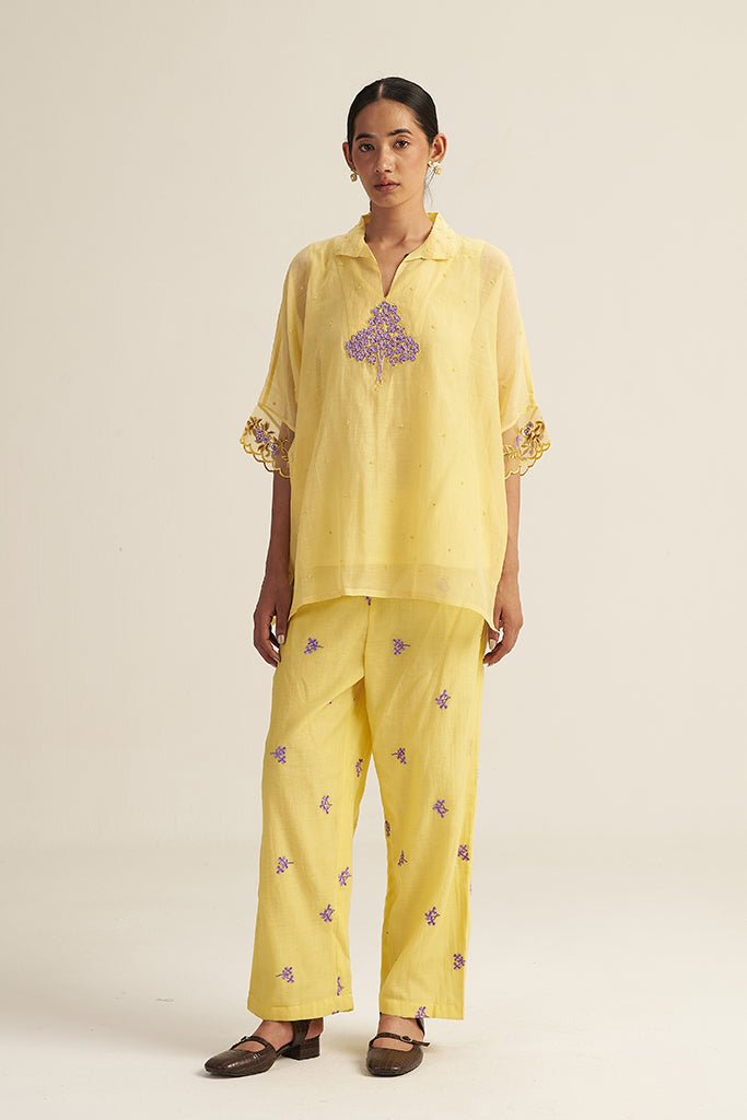 Clover Set - Butter Yellow - CiceroniCo-ord SetGaach