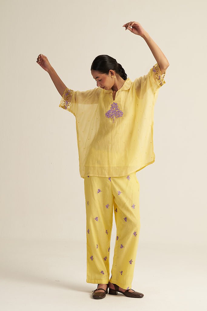 Clover Set - Butter Yellow - CiceroniCo-ord SetGaach