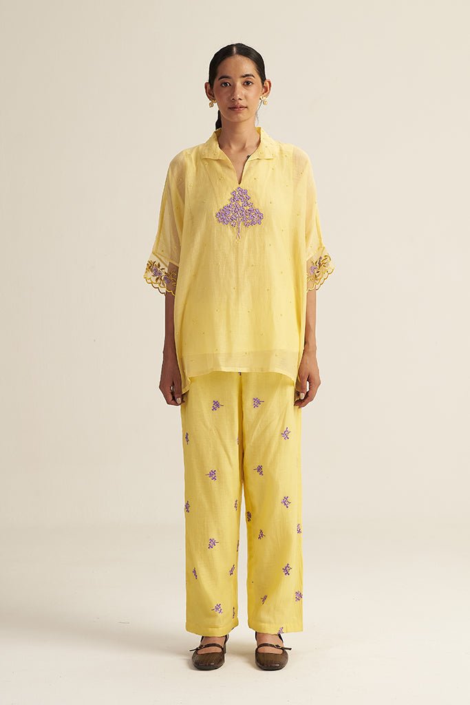 Clover Set - Butter Yellow - CiceroniCo-ord SetGaach