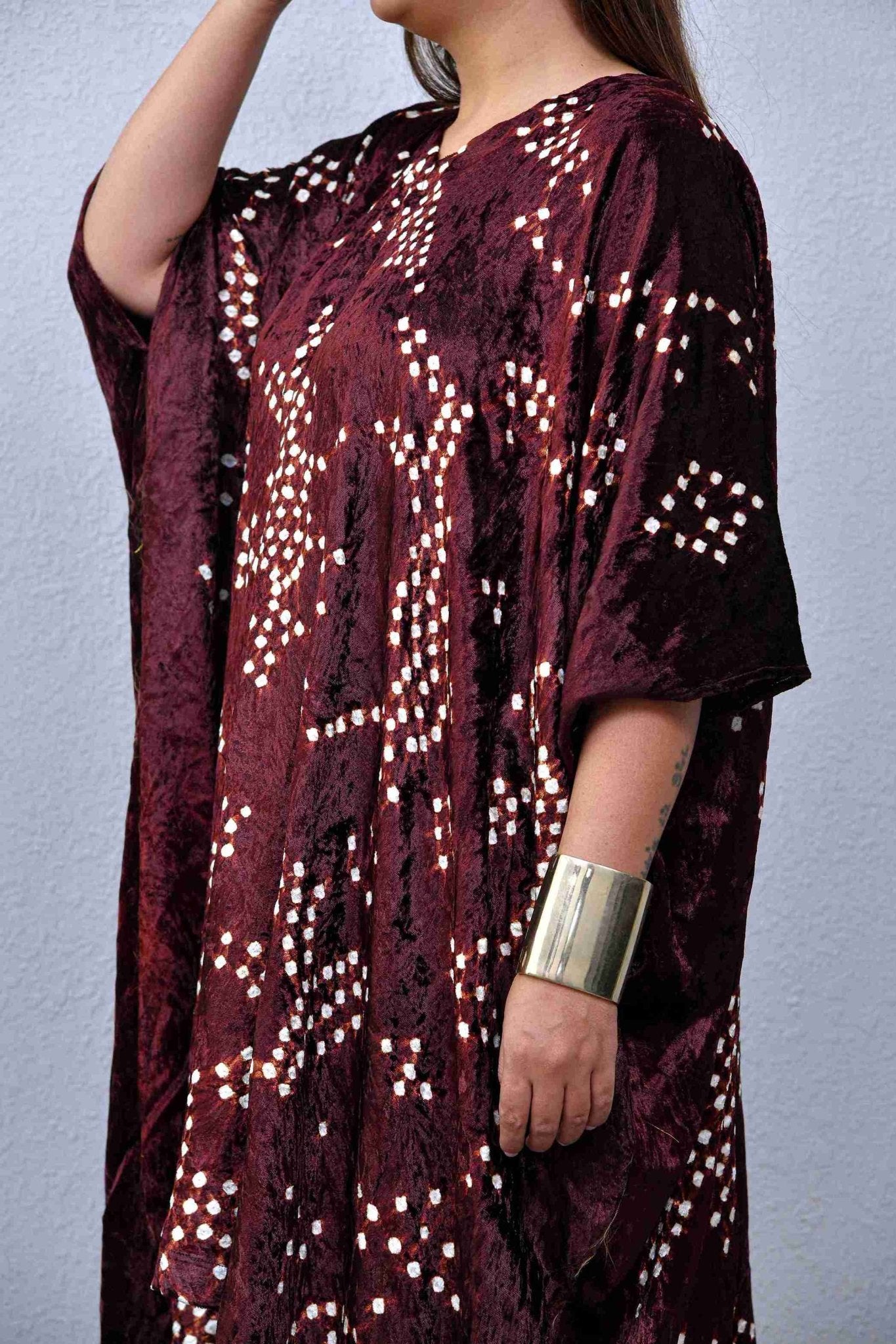 Cocoa Abstract Dress - CiceroniDressesYD Aashiya