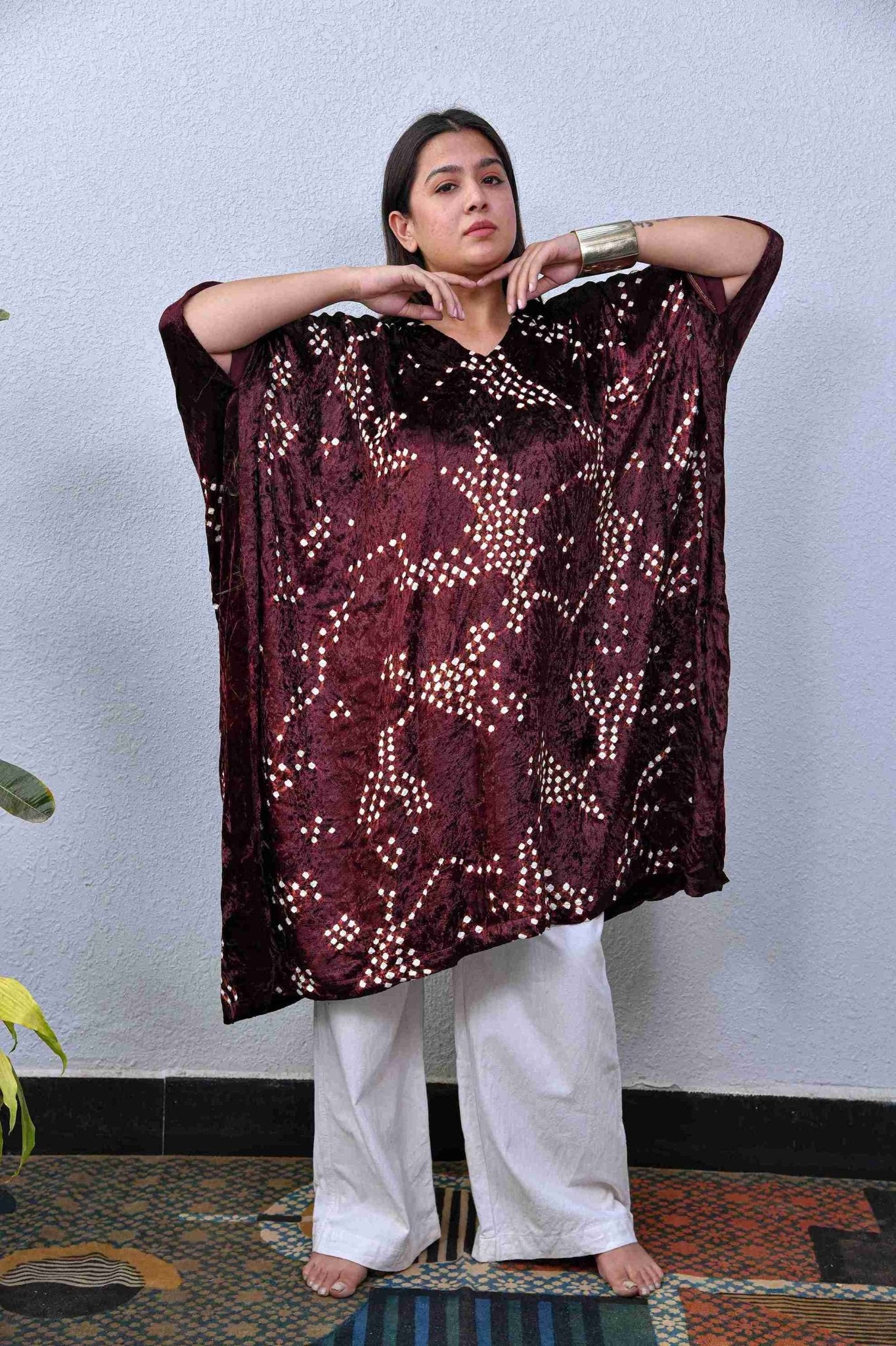 Cocoa Abstract Dress - CiceroniDressesYD Aashiya