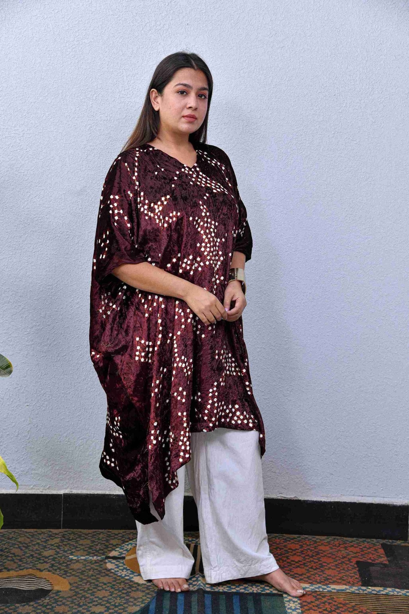 Cocoa Abstract Dress - CiceroniDressesYD Aashiya