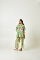 Coconut Grove Block Printed Shirt - CiceroniShirtPants and Pajamas