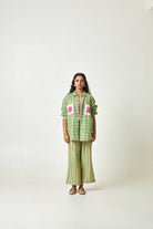 Coconut Grove Block Printed Shirt - CiceroniShirtPants and Pajamas