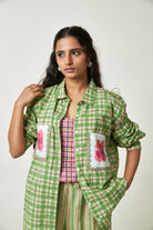Coconut Grove Block Printed Shirt - CiceroniShirtPants and Pajamas
