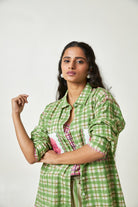 Coconut Grove Block Printed Shirt - CiceroniShirtPants and Pajamas