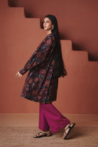 Coffee Chintz Co - Linen Front Pleated Kurta Set - CiceroniKurta Set, Everyday WearSaphed