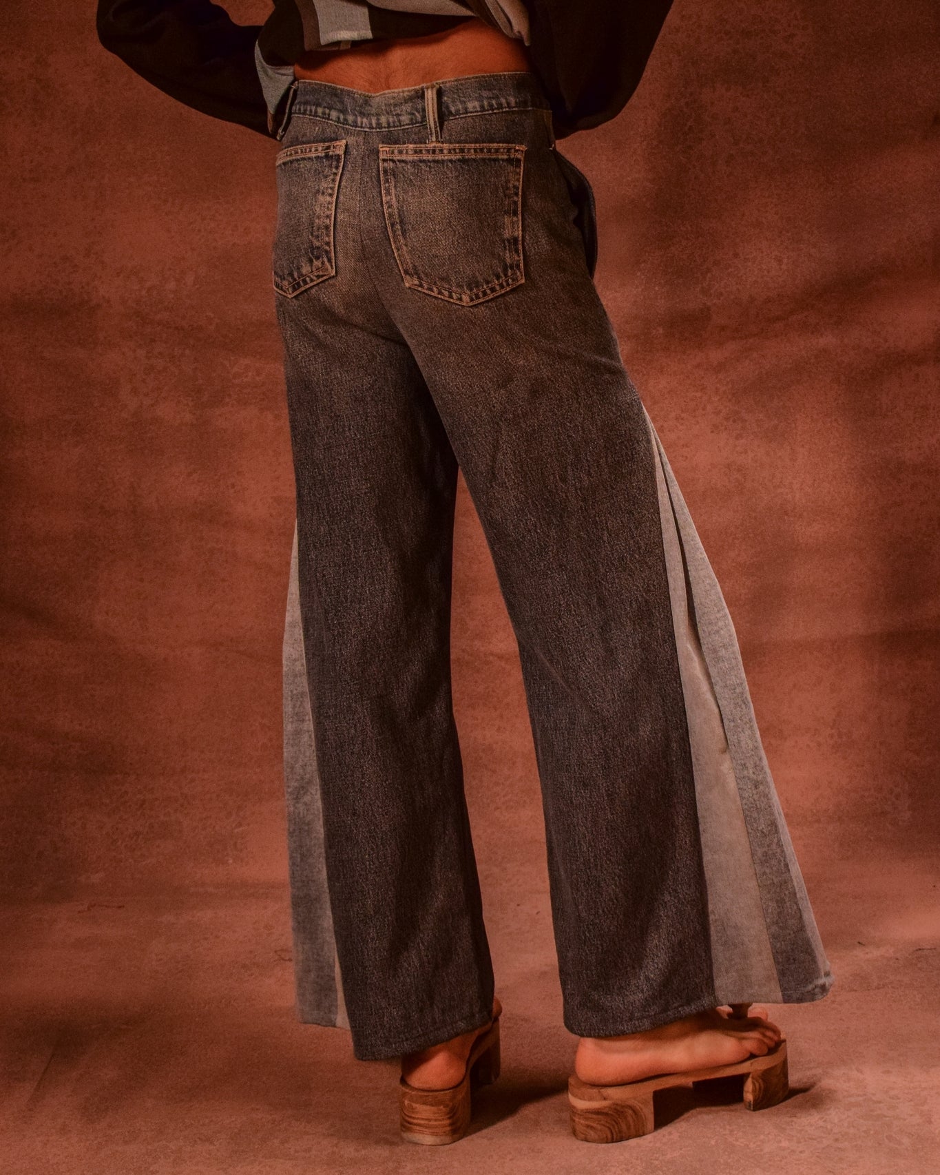 Color Block Godet Pants - CiceroniPantsAnam Husain