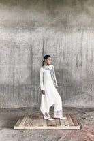 Contour Kurta with Mist Trousers - CiceroniKurta Set, Festive WearATBW