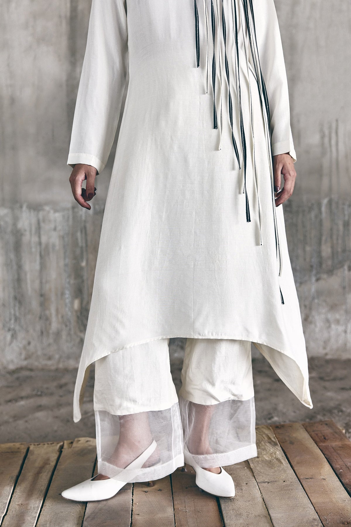 Contour Kurta with Mist Trousers - CiceroniKurta Set, Festive WearATBW