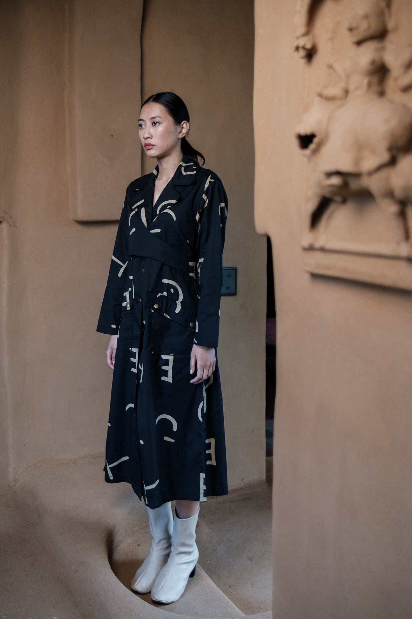 Copenhagen Trench - Printed - CiceroniTrench CoatThe Terra Tribe