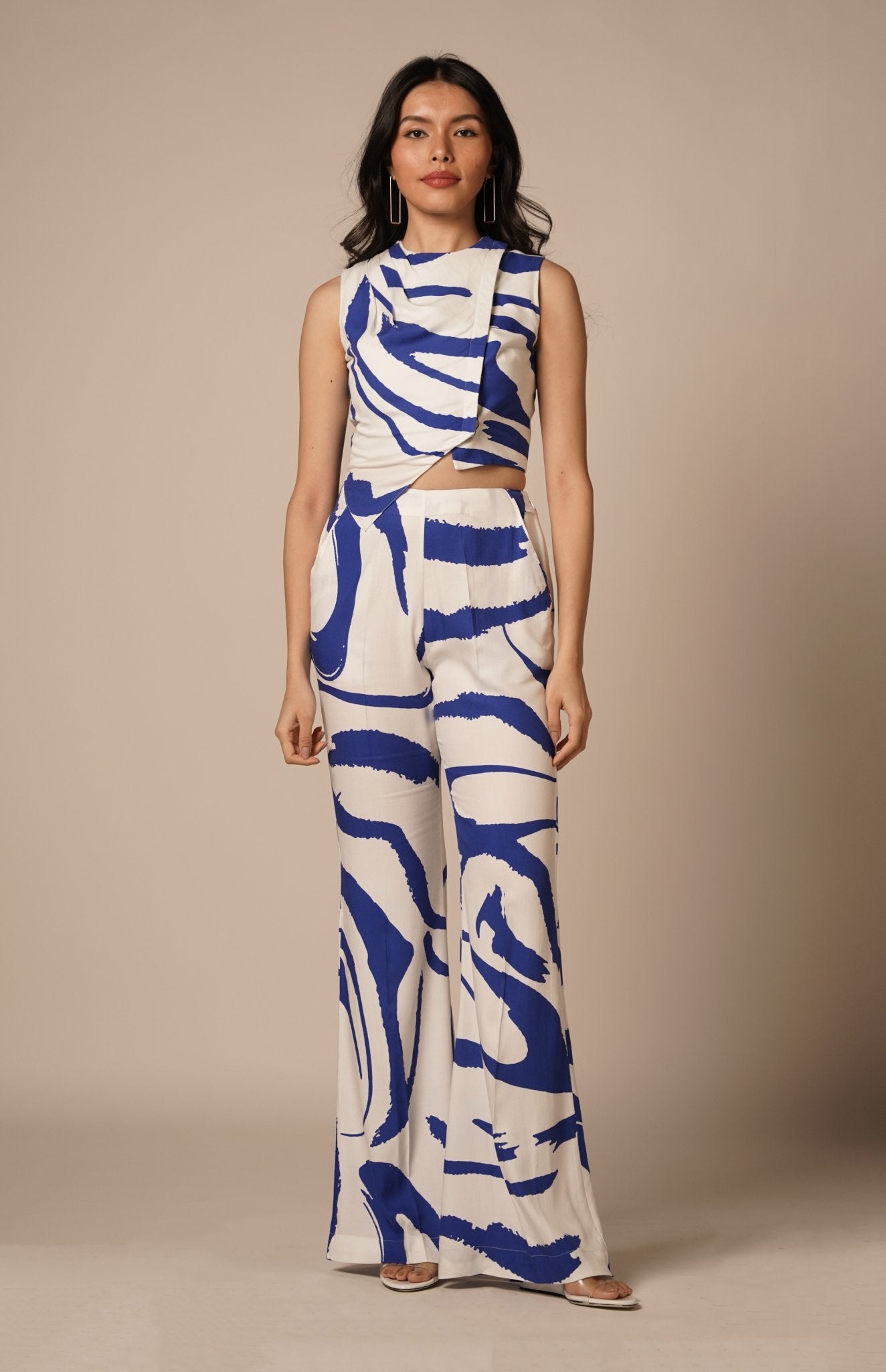 Cora Flared Trouser - CiceroniTrousersAdvait