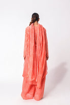 Coral Dupatta Set - CiceroniKurta SetsJayati Goenka