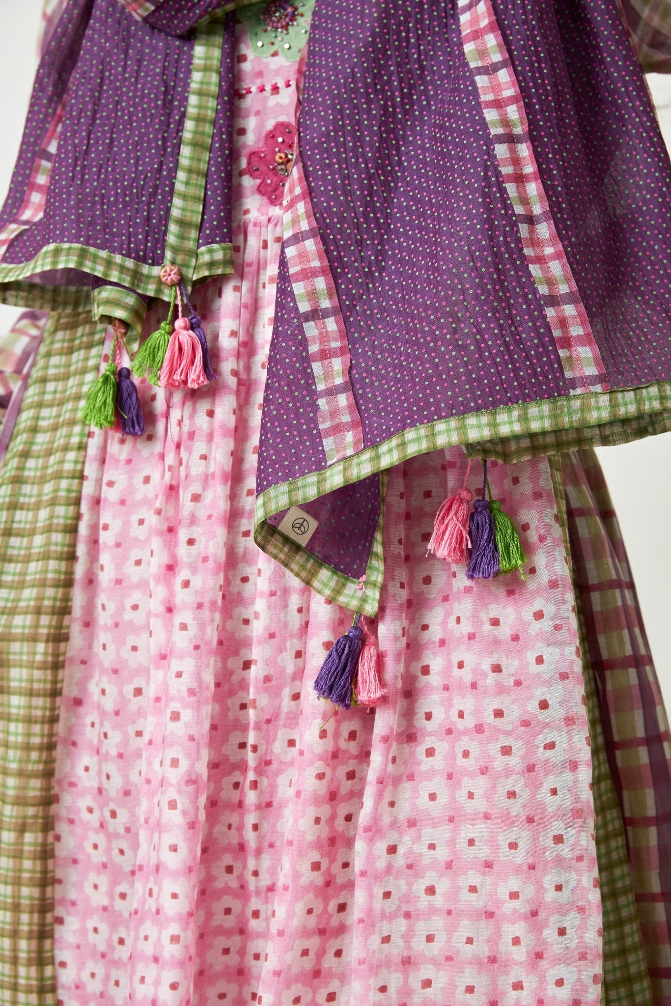 Coral Haze Block Printed Kurta Set with Dupatta - CiceroniKurta SetPants and Pajamas