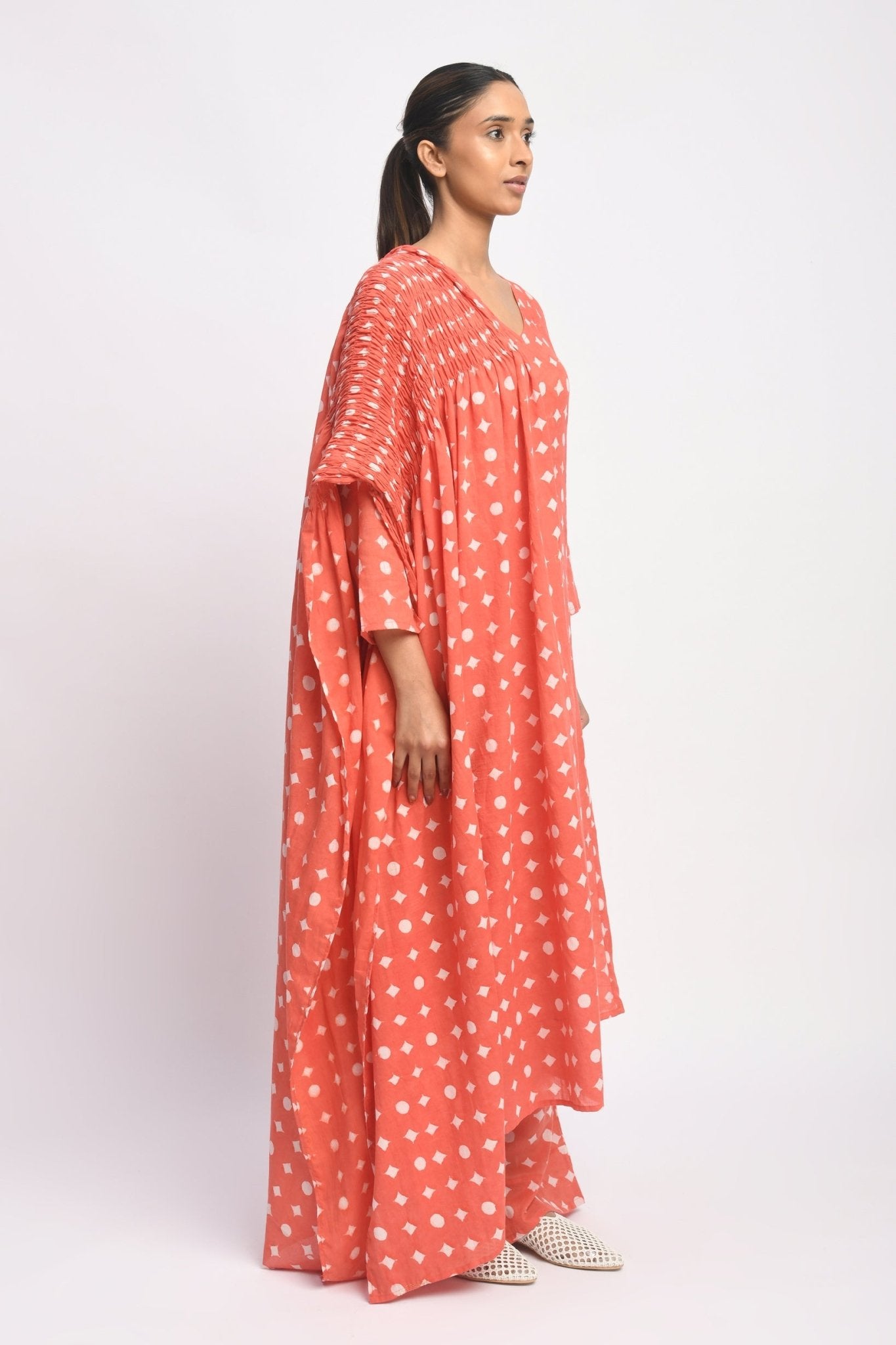 Coral Suit Set - CiceroniKurta Set, Everyday WearJayati Goenka